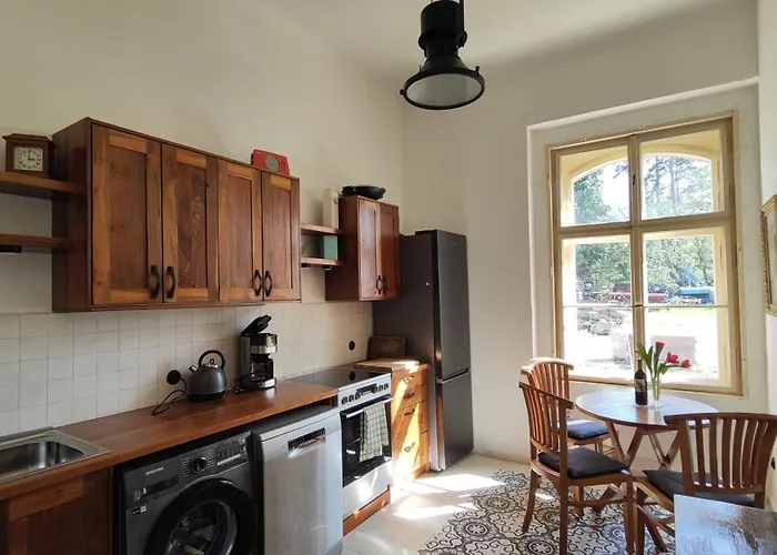 Lobkovice: Gemütliches Am Schloss Ferienhaus